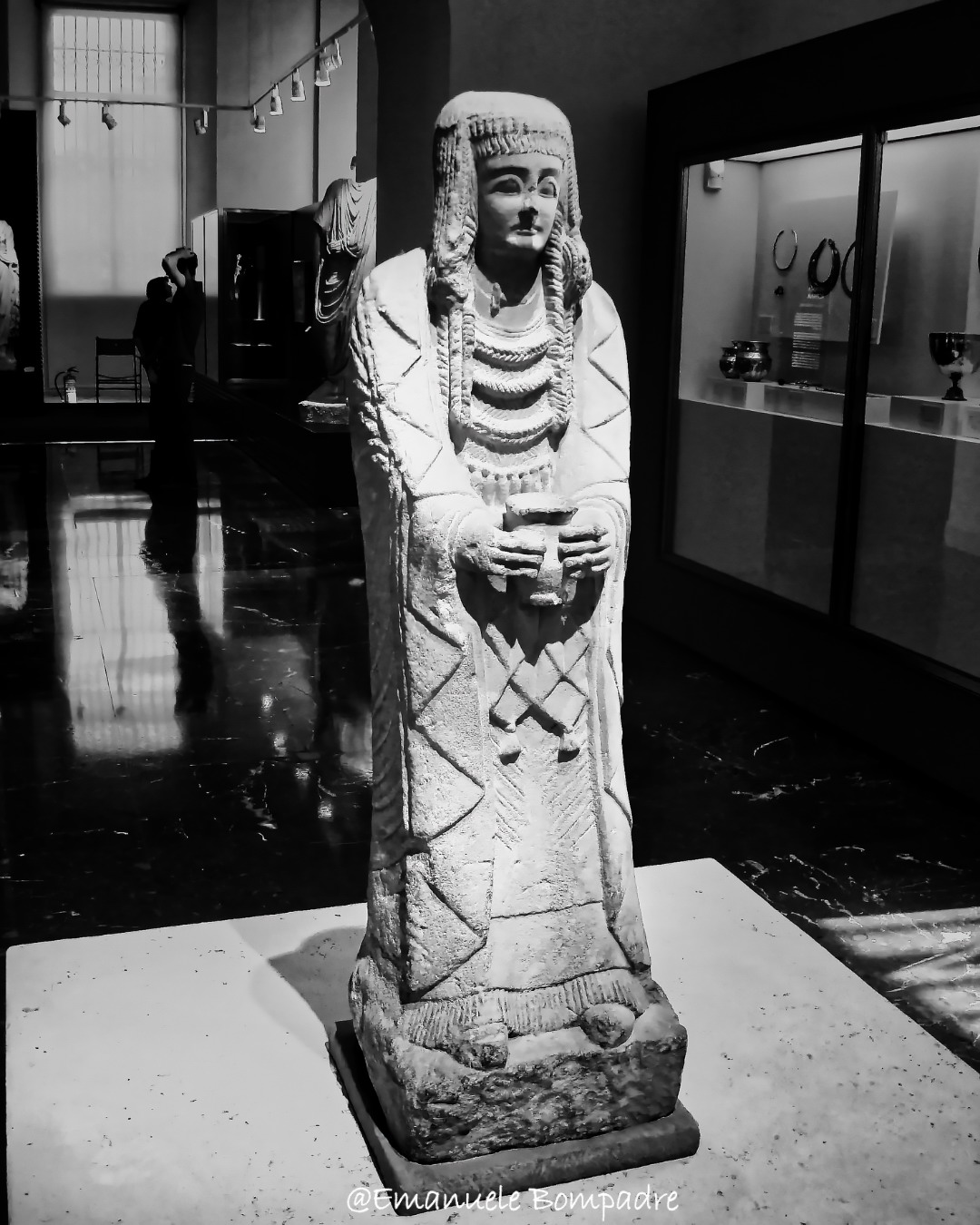 La dama oferente al museo archeologico di Madrid